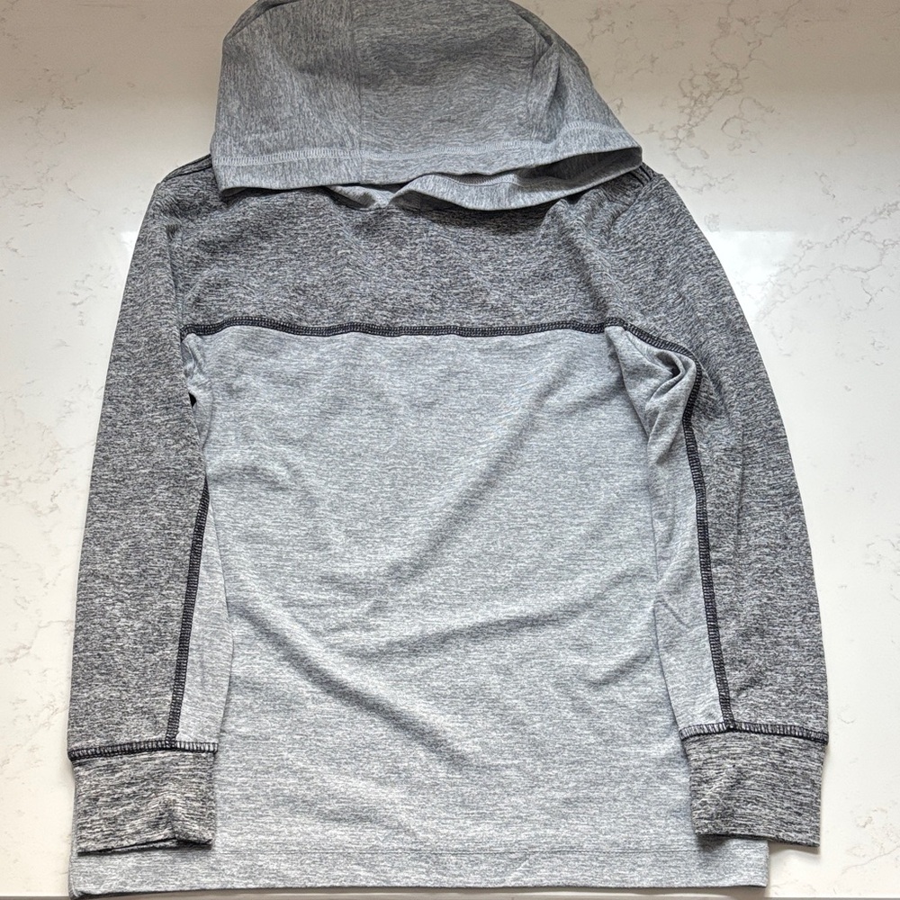 Tommy Bahama Two Tone Gray Long Sleeve Active Hoodie - Size M (7/8)
